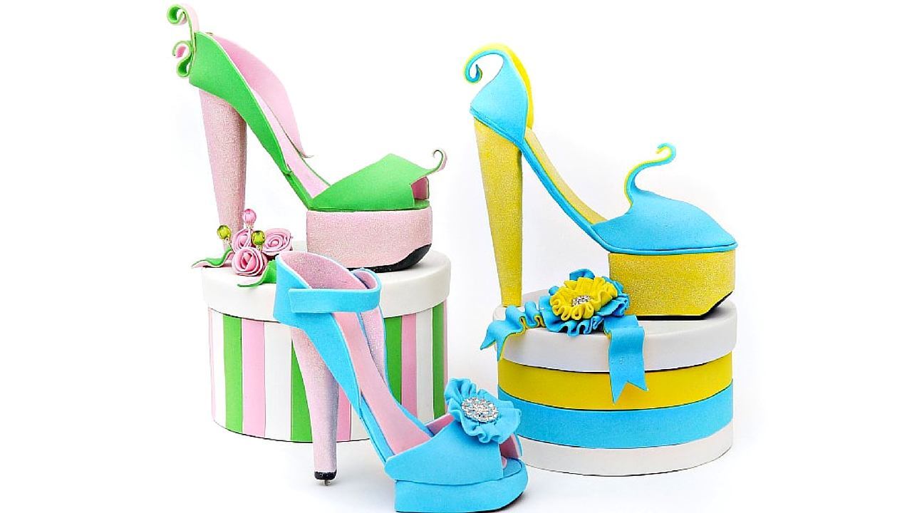 How to Make a Cake Shoe Topper Caker School